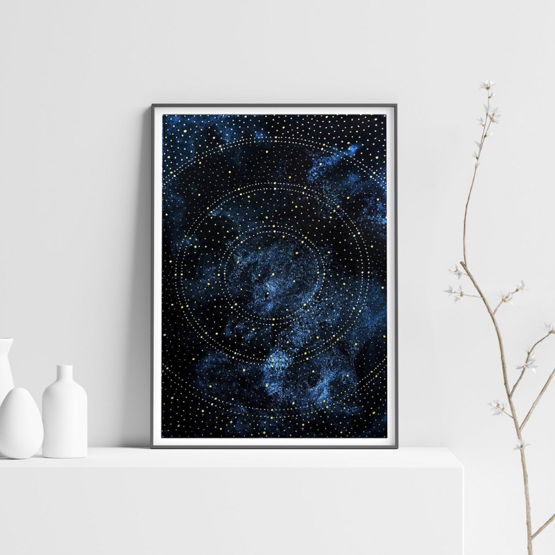 Celestial Wall Art Print